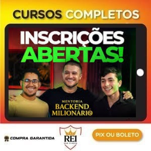 Mentoria Backend Milionário - Édipo Tolentino + Davi Meurer