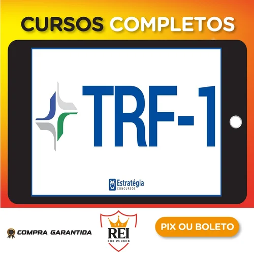 Pacote - TRF 1ª Região (Oficial de Justiça) Pacote Completo - 2023 (Pré-Edital) - Estratégia Concursos