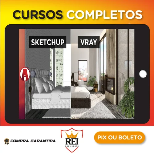SketchUp Rendering with VRay Next - Lynda [INGLÊS]