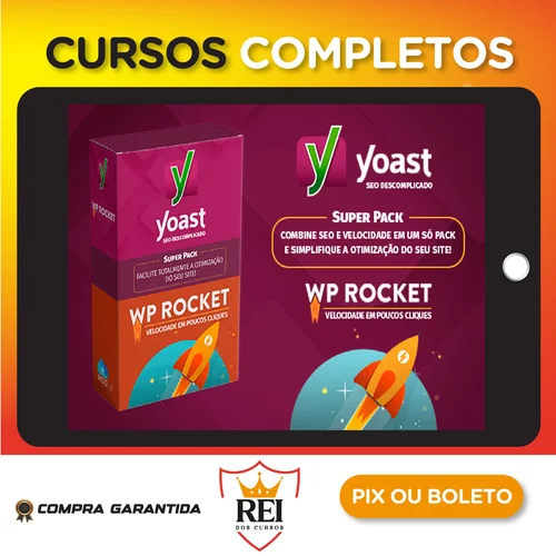 Pacote WP Rocket Pro v3.17.0.2 + Yoast SEO Premium v23.5+ Addons - combo
