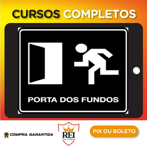 Curso de Roteiro, Direção e Produção Audiovisual - Porta dos Fundos