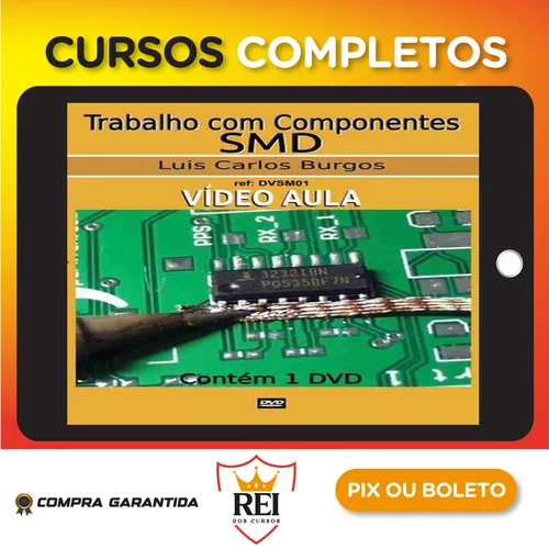 Curso de Solda de Componentes SMD - Luis Carlos Burgos