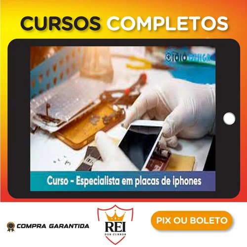 Eletrotec: Curso de Especialização em Placa de Iphone - Fábio Gonçalves