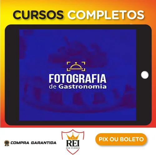 Curso Fotografia de Gastronomia - Aprendeaí