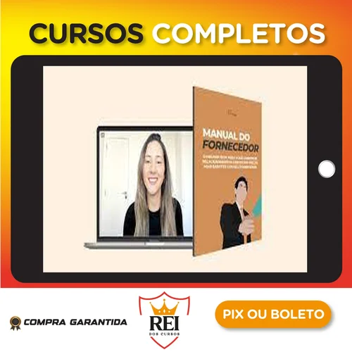 Manual do Fornecedor - Paola Cruz