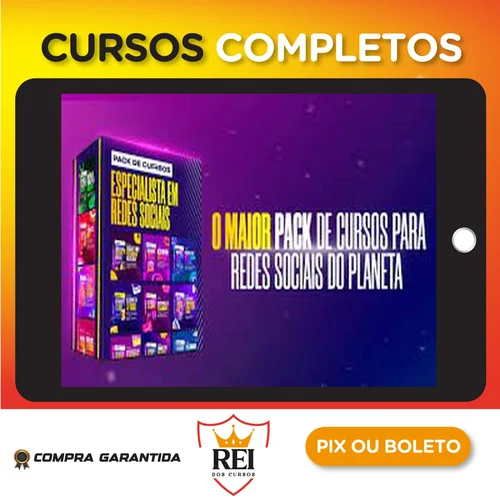 PACK de cursos para Redes Sociais pelo celular - Sandro Sanper