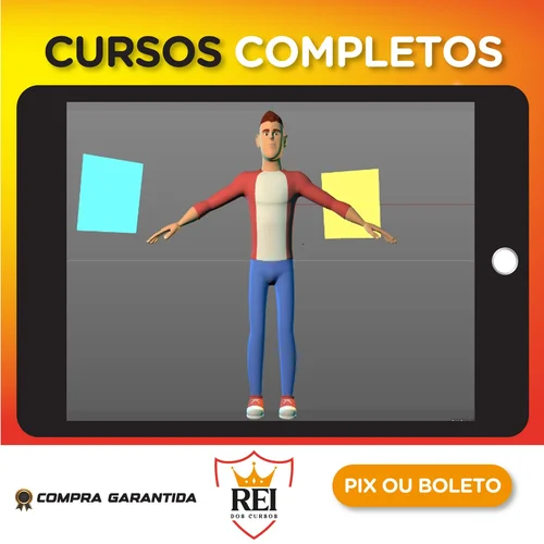 Curso de Cinema 4D (Criando Personagem) - Héber Simeone