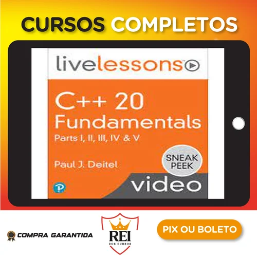 Oreilly: C++20 Fundamentals Part 1 - Paul J. Deitel [Inglês]