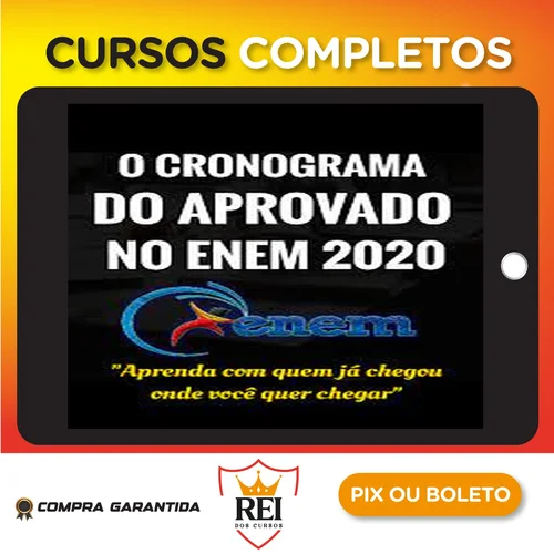 O Cronograma do Aprovado no ENEM - Matheus Borges